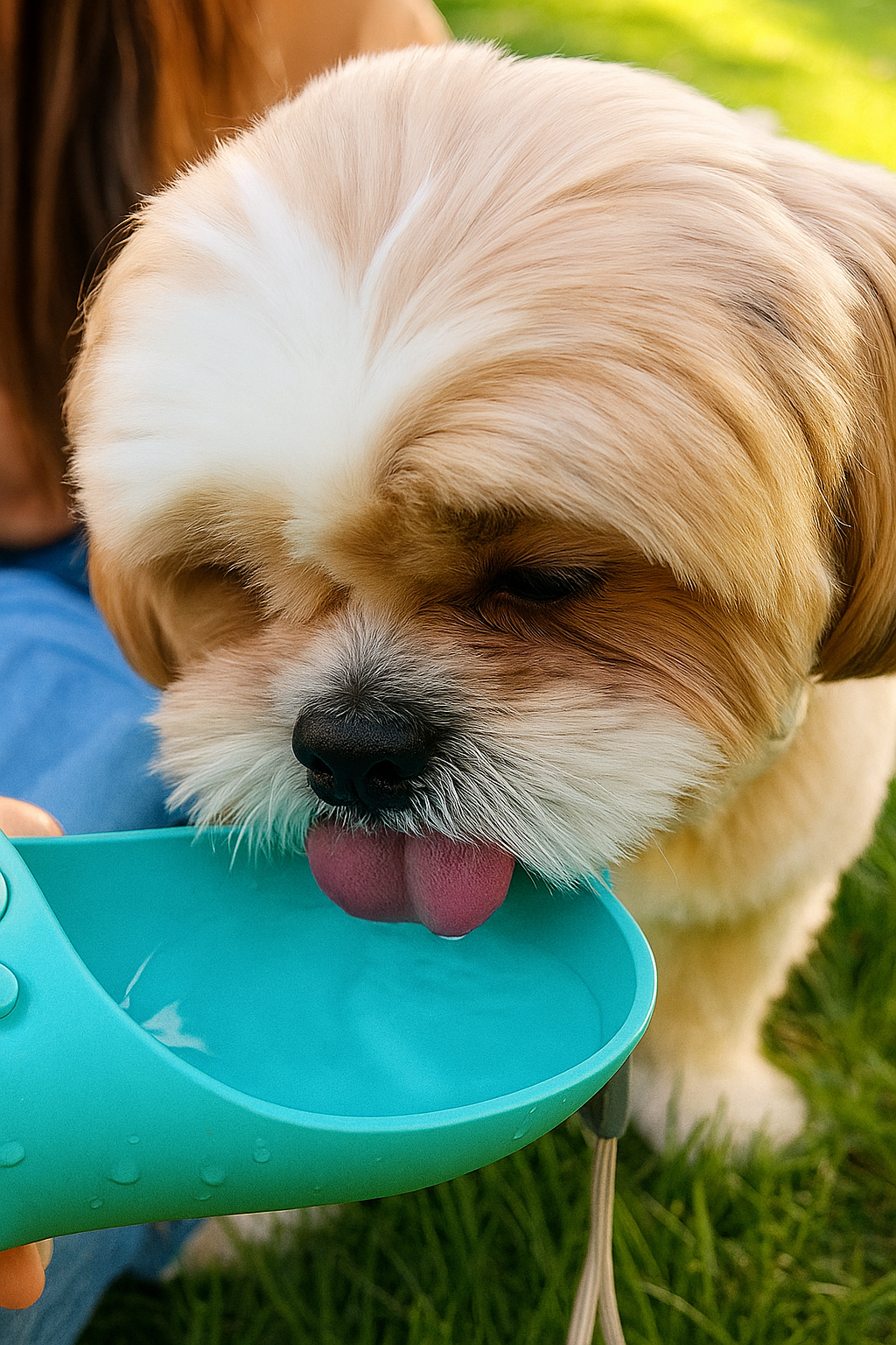 TailsCheer™ Portable Pet Travel Bottle Water & Food